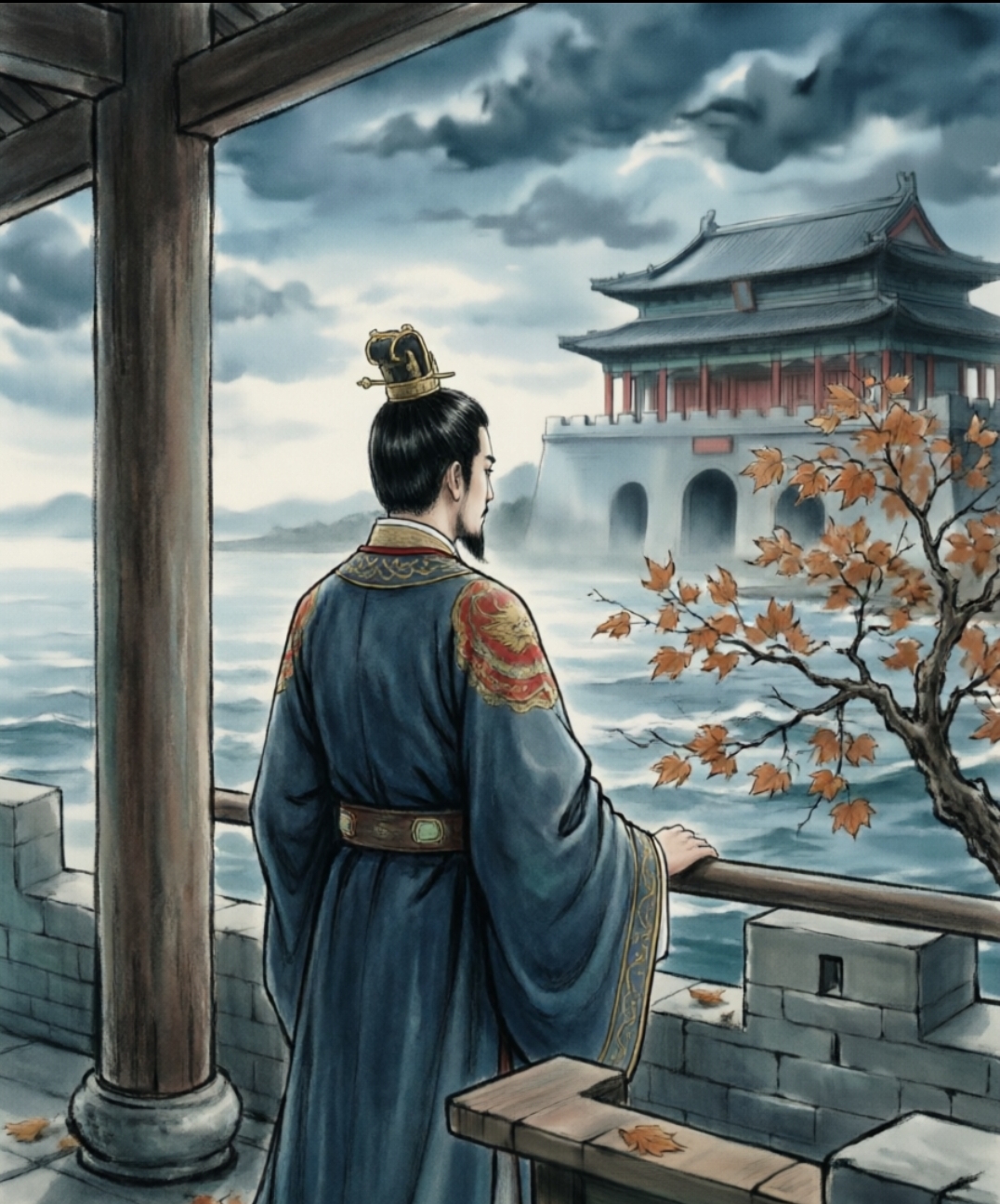 虞美人·深夜神游拯救李后主-茶馆网